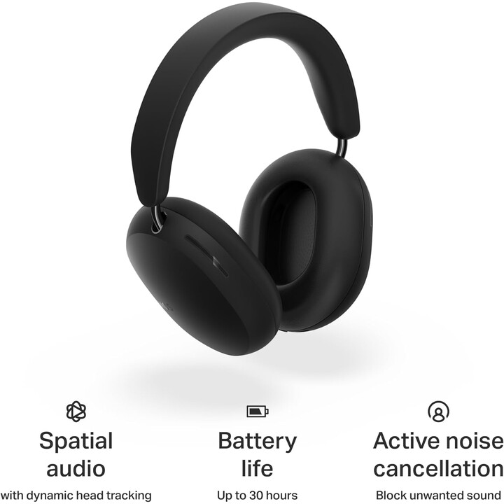 Sonos Ace Auriculares Inalámbrico y alámbrico Diadema Llamadas/Música USB Tipo C Bluetooth Negro