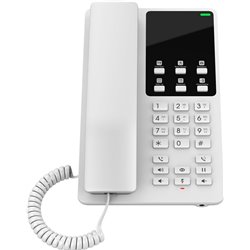 Grandstream Networks GHP620W téléphone fixe Blanc 2 lignes LCD Wifi