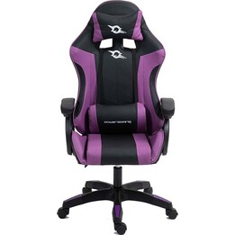 Silla Gaming PowerGaming Negro+Lila