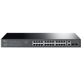 TP-Link TL-SG1428PE switch Gigabit Easy Smart PoE+ de 28 portas preto
