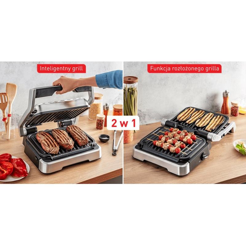 Grill eléctrico TEFAL GC 772D30 OptiGrill