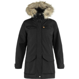 Parka nuuk mujer-550-negro-l FJALLRAVEN