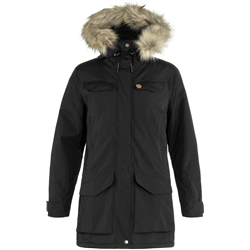 Parka nuuk mujer-550-negro-l FJALLRAVEN