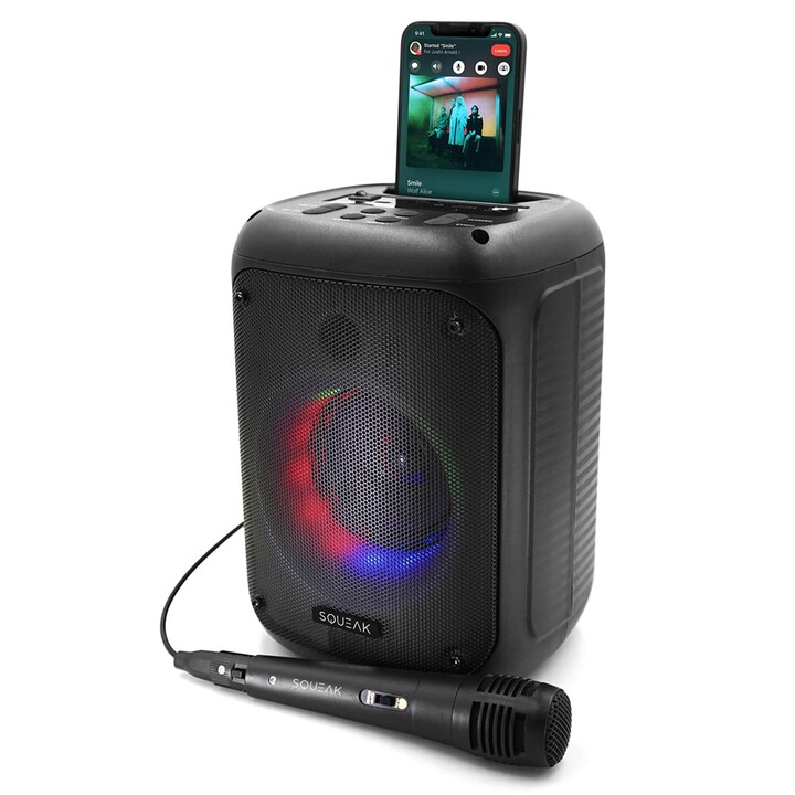SQUEAK KARAOKE LAUTSPRECHER BEATFLOW BT 5.0 + EDR SQ1005
