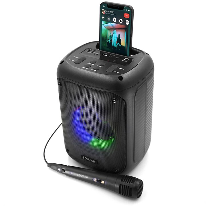 SQUEAK KARAOKE LAUTSPRECHER BEATFLOW BT 5.0 + EDR SQ1005