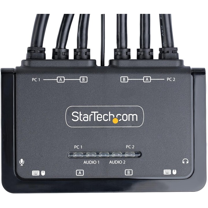 C2-DD46-UA2-CBL-KVM/2-PORT DUAL MONITOR KVM SWITCH