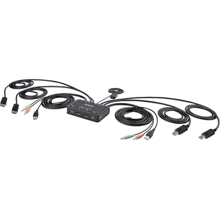 C2-DD46-UA2-CBL-KVM/2-PORT DUAL MONITOR KVM SWITCH