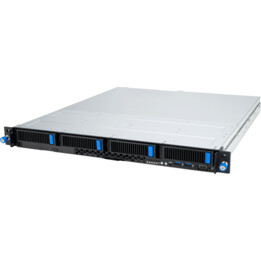 ASUS Rack 1U RS300-E12-RS4/350W Intel C262 LGA1700 95W 4xDDR5 4400/4000/3600 4x3,5"/2,5" 4*SATA/SAS/NVMe 2x Intel I210AT 1x Mana