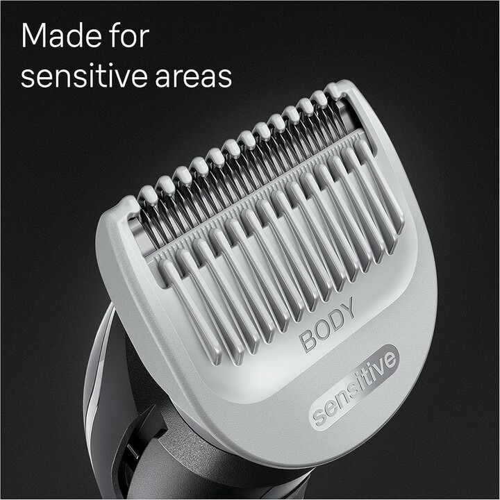 Braun BodyGroomer 5 BG5340 3-in-1 Electric Body Shaver Black/Silver
