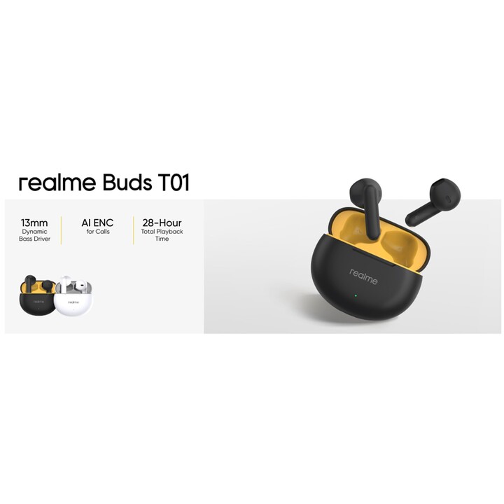 Realme Buds T01 Blanco