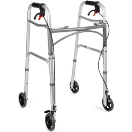Four-wheeled walker with brakes JMC-C3223