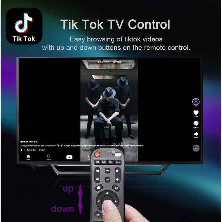G96 Max 8K S905X4, 4GB/128GB Android 11 Android TV, recondicionado pelo fabricante
