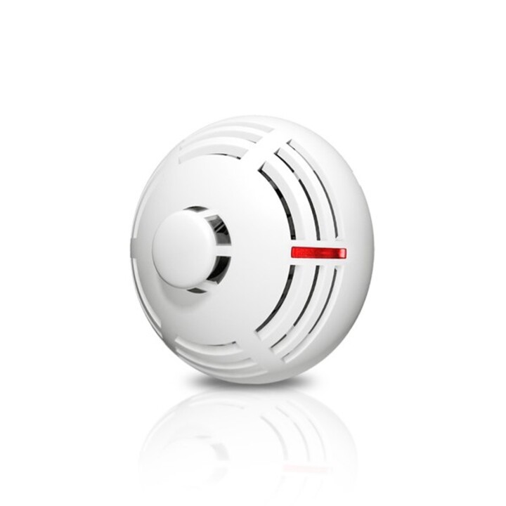 Satel MSD-300, detector de incendios inalámbricos para el sistema Micra, blanco