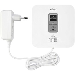 Detector de monóxido de carbono e gás natural 2em1Eura CGD-50A2