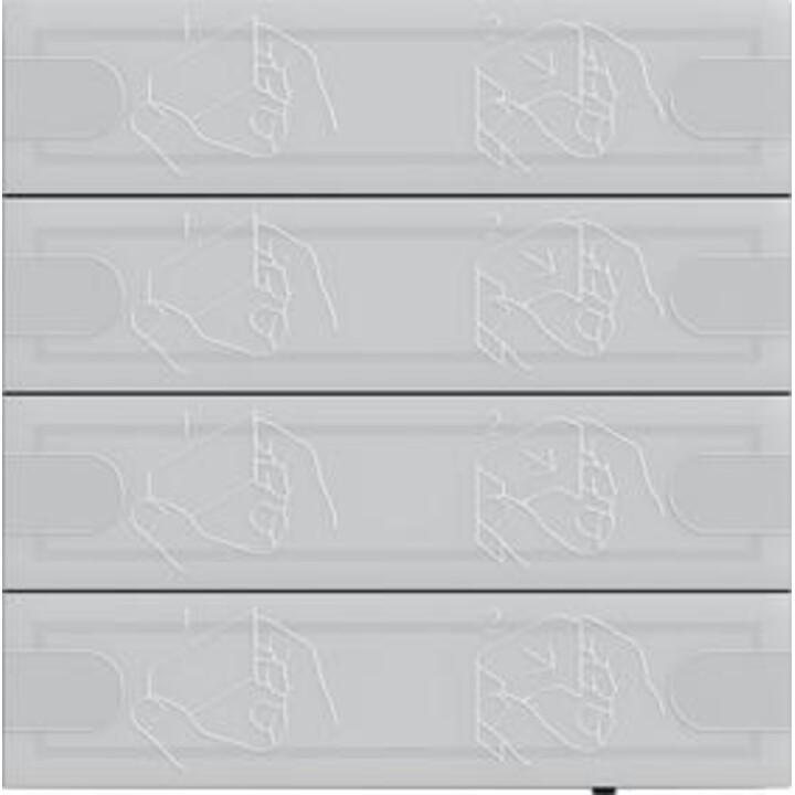 Gira KNX Tastsensor 4 Komfort 4f TS4 anthr 5004028 (5004028)