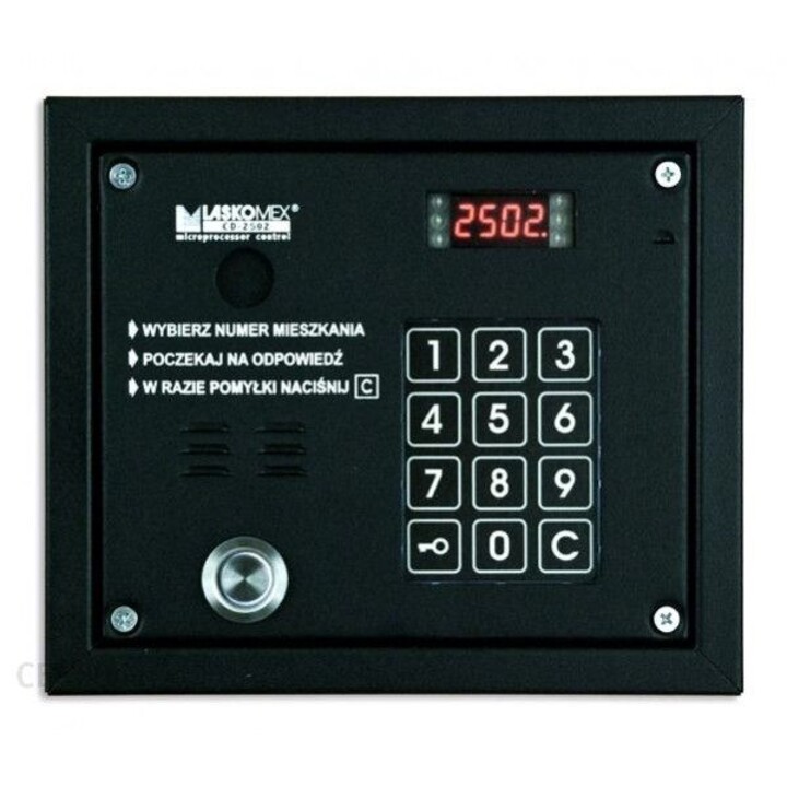 Laskomex CP-2503TP black Audio panel with key reader "Dallas