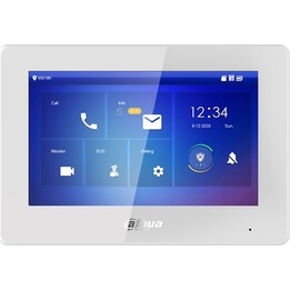Monitor per videocitofono Dahua VTH5422HW-W