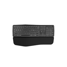 NATEC PORIFERA US WIRELESS BLUETOOTH + 2,4 GHZ X-SCISSOR TASTATUR HINTERGRUNDBELEUCHTUNG ERGONOMISCH