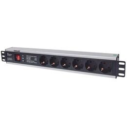 Po. Intellinet 19" 1,5U montaggio su rack a 6 vie