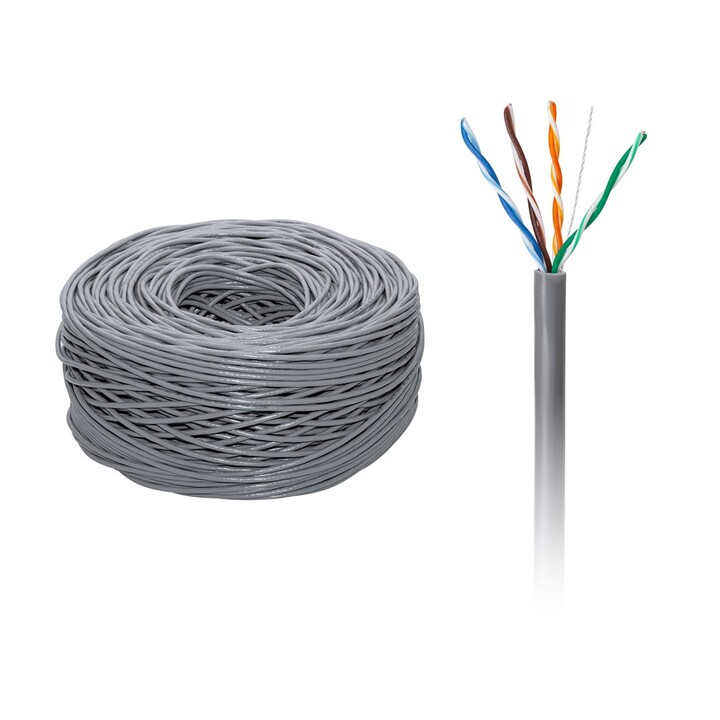 Cabo de computador UTP de cobre Cat5e CABLETECH