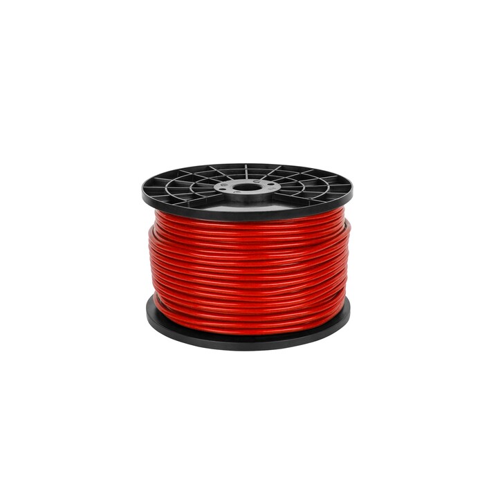 CableTech KAB0605B Câble microphonique stéréo 6 mm rouge