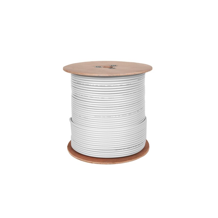 CableTech F690 BV cable coaxial blanco 305 m