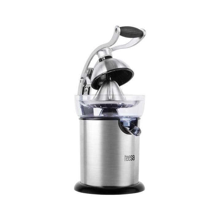 Teesa TSA3011 Zitruspresse mit Griff silber