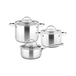 Kochgeschirr-Set mit 6 Stück TEESA COOK EXPERT MASTER
