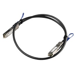 Mikrotik XQ+DA0001 Cavo InfiniBand 1 m Da QSFP+ a QSFP+ / Da QSFP28 a QSFP28 Nero