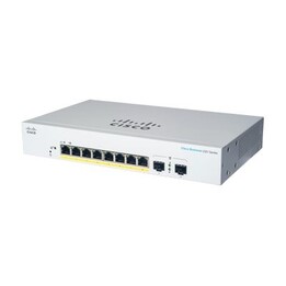 CBS220 SMART 8 PORTE GE POE EXT/PS 2X1G SFP