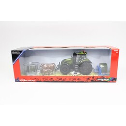 Kit Valtra TOMY Britains verde metallizzato 43323