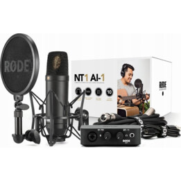 RODE NT1 Signature + AI-1 Studio Kit MK2 - Étude complète complète