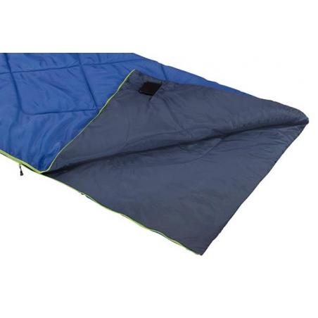 High Peak Ranger - saco de dormir, azul y azul marino, izquierda