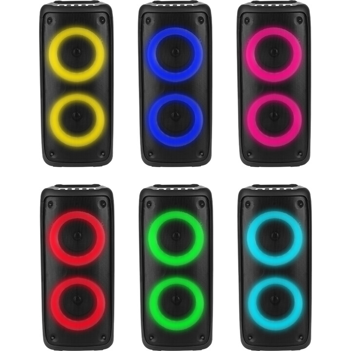 Funbox BT MT3181 Altavoz Bluetooth Portátil Negro