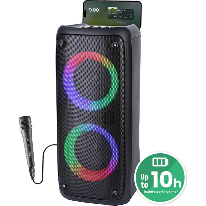 Funbox BT MT3181 Portable Bluetooth Speaker Black