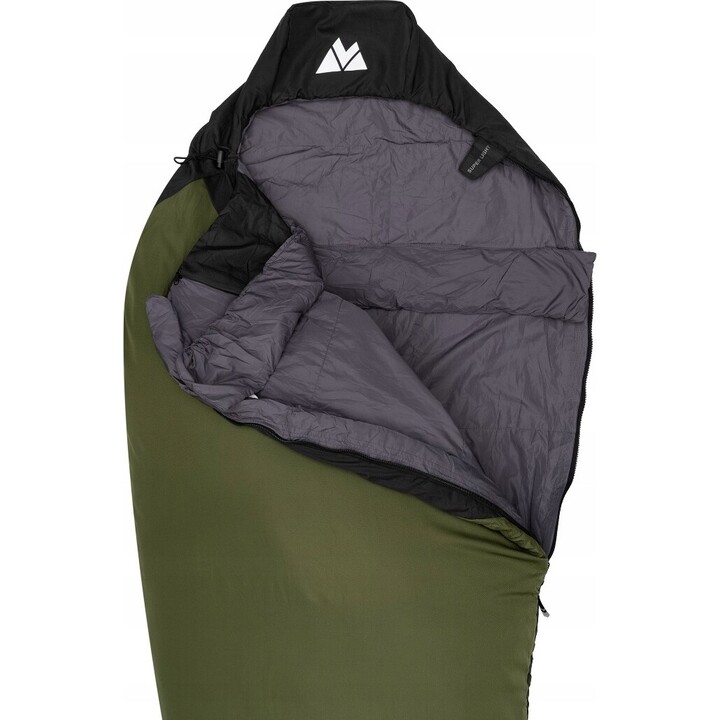 Superlight I-olive-right sleeping bag