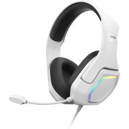 Auriculares Gaming con Micrófono Krom Kopa 7.1/ USB 2.0/ Blancos