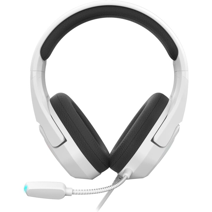 Cuffie da gioco con microfono Krom Kopa 7.1/ USB 2.0/ Bianco