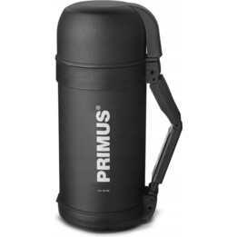 Thermos per zuppe, alimenti, bottiglia sottovuoto da 1,2 l - nero