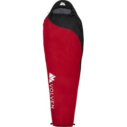 Volven Superlight I saco de dormir rojo izquierdo