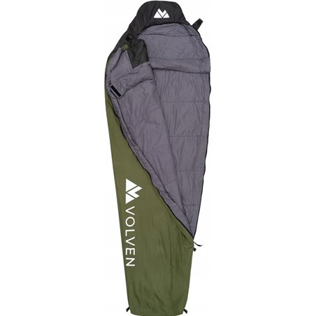 SUPERLIGHT III SLEEPING BAG - OLIVE GREEN - LEFT