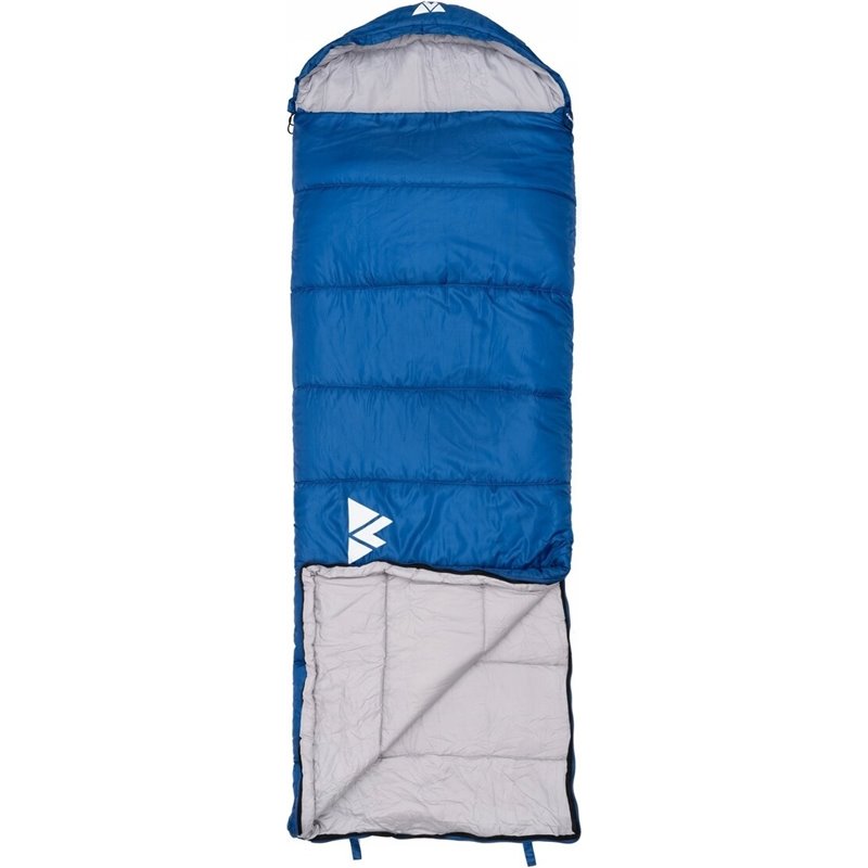 Camper Sleeping Bag-Blue-Right