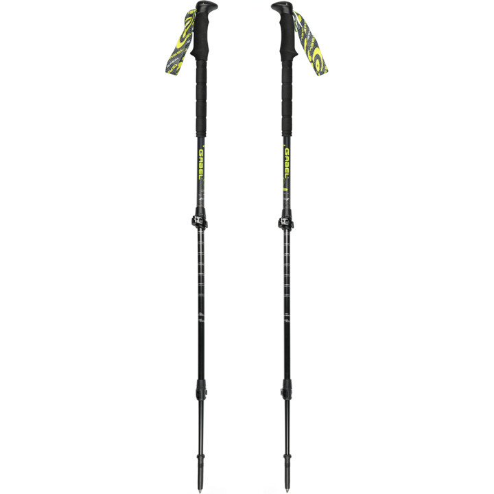 Gabel MULTIGRIP CARBON E.F. Trekkingstöcke schwarz
