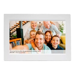 Denver Frameo PFF-1015 bianco 25,4 cm (1