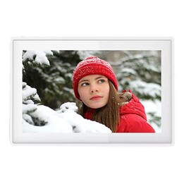 Denver PFF-1021WHITE, 25,6 cm (10.1"), 1280 x 800 pixels, IPS, JPEG, 16GB, MicroSD (TransFlash)