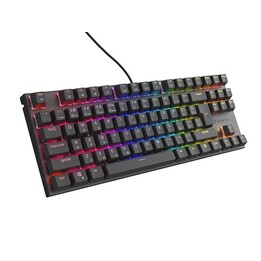 GAMING-TASTATUR GENESIS THOR 303 TKL CZ/SK RGB HINTERGRUNDBELEUCHTUNG MECHANISCH SILENT SWITCH SCHWARZ