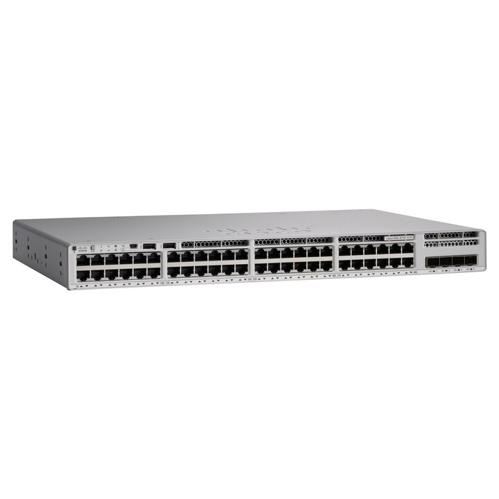 Catalyst 9200L 48-port Partial PoE+, 4 x 10G, NW Essentials