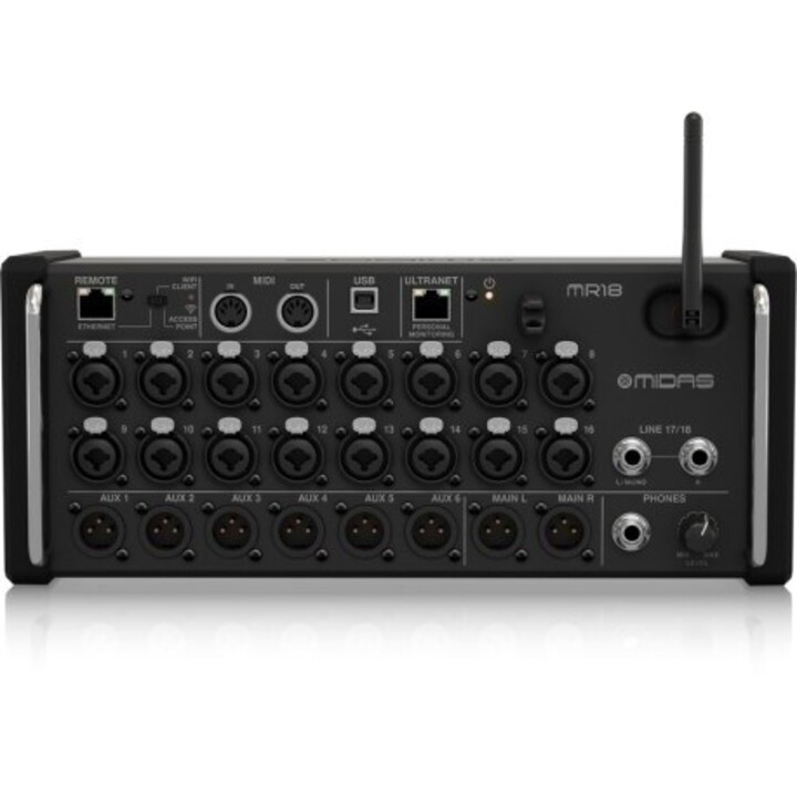 Midas MR18 mixer digitale