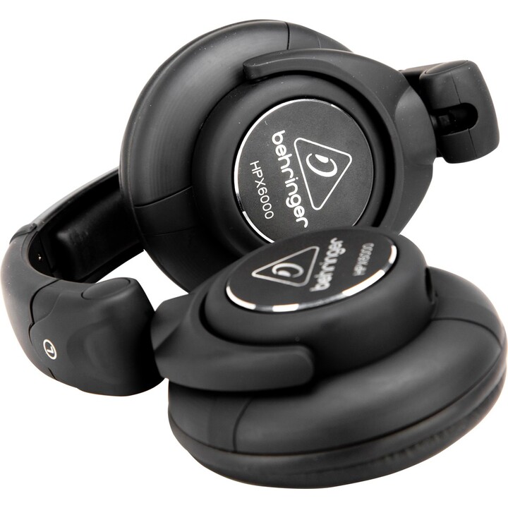 Behringer HPX6000 Kopfhörer & Headset Kabelgebunden Kopfband Schwarz
