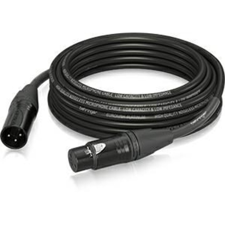 Cabo de microfone Behringer PMC-1000 XLR F - XLR M 10m